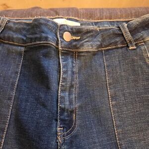 C Est 1946 Denim Jeans Straight Stretch  Leg Dark Wash Jeans Sz 14